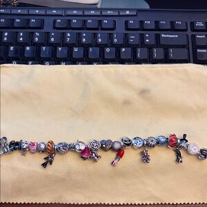 Pandora Nightmare Before Christmas themed bracelet